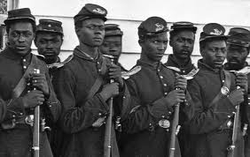 black soldiers