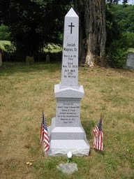 Maples headstone