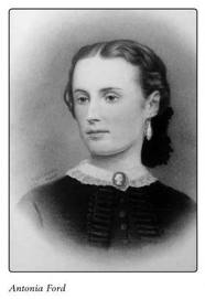 Antonia Ford, was born on July 23, 1838, at Fairfax Court House, Virginia and was the daughter of a prominent merchant and secessionist, Edward R. Ford. - antonia-IV